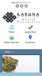Mobile Screenshot of karunahealthfoundation.com